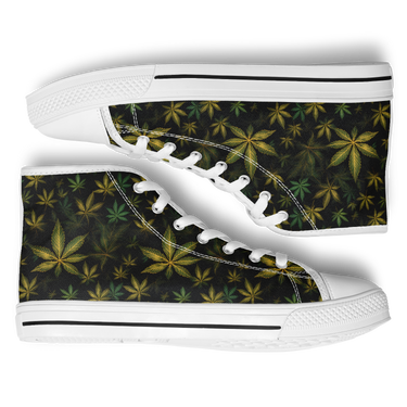Chokefish™ Urban Peak Retro High Tops-Canabis-027